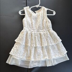 Elegant White Lace Dress